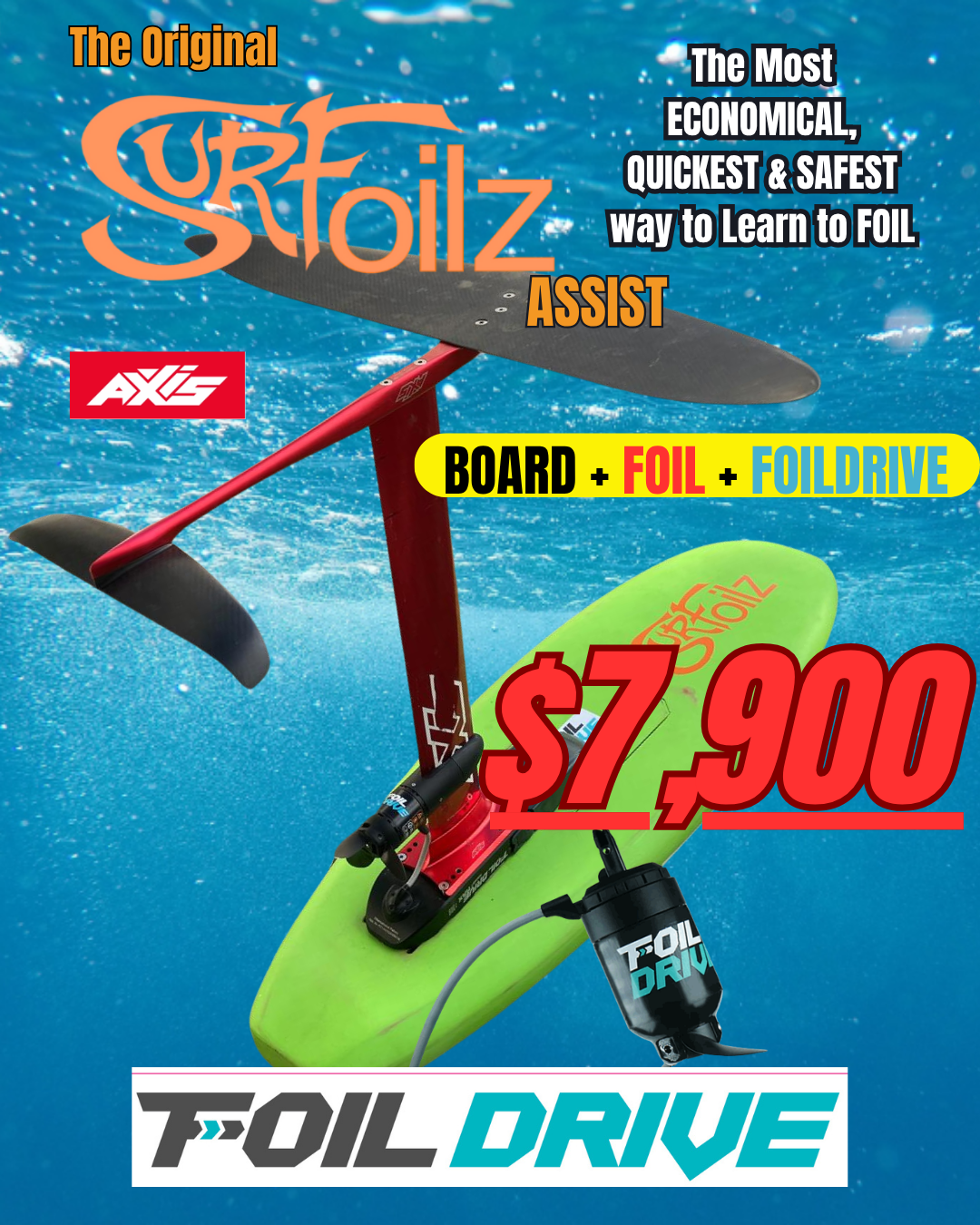TEST  SURFOILZ -  FOILD